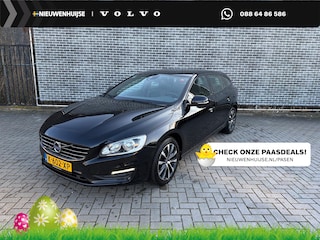 Volvo V60 2.0 T4 Kinetic | Navigatie | Bluetooth | Lederen Bekleding | Sportstoelen | Stoelverwarming | Trekhaak | Black pack | Lichtmetalen Velgen 17 inch | Parkeersensoren | Verwarmde Voorruit