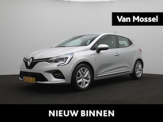Renault Clio TCe 100 Bi-Fuel Zen | LPG G3 | Airco | Pack EASY LINK navigatie met Apple CarPlay & Android Auto | Parkeersensoren achter met optische en sonische weergave | Metaalkleur |