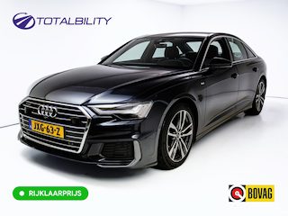 Audi A6 Limousine 50 TFSI e quattro S-Line | Panoramadak | Voorstoelen- & achterbank verwarmd | Camera | Adaptieve Cruise | Electrische trekhaak, Electrische achterklep, Matrix Led