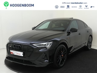 Audi E-tron 55 quattro S edition 95 kWh | SoH 100% | Panoramadak | Trekhaak | Luchtvering | 360 camera | 4-zone airco | Bang & Olufsen | LED matrix verlichting | Dodehoek detectie | Keyless |