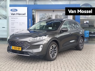 Ford Kuga 2.5 PHEV Titanium X | Trekhaak | Head-Up Display | Stoel/stuur voorruitverwarming | Adaptieve Cruise | Dodehoekdetectie | Elek. Achterklep | 18-Inch