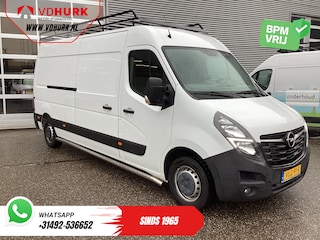 Opel Movano 2.3 Turbo 136PK L3H2 Camera/ Climate/ Cruise/ PDC/ Trekhaak / 2,5T trekgew./ Imperiaal+trap/ Side Bars/ NL Auto