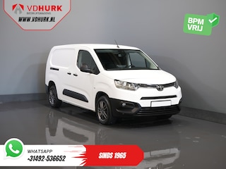 Toyota Proace City 1.5 D-4D 130 PK Aut. Carplay/ Airco/ Camera/ Standkachel/ 3 Persoons/ LMV/ Trekhaak/ Cruise