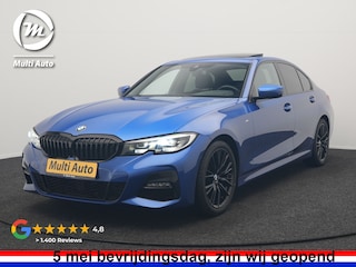 BMW 318i M Sport Shadow 156pk Dealer O.H | Panodak | Alcantara Sportstoelen Verwarmd | Camera & Parkassist | Keyless | Hifi Audio | Apple Carplay | 18"L.M | Sfeerverlichting |