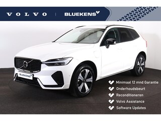 Volvo XC60 T6 Recharge AWD Plus Dark - Panorama/schuifdak - IntelliSafe Assist & Surround - 360º Camera - Verwarmde voorstoelen, stuur & achterbank - Parkeersensoren voor & achter - Elektr. bedienb. voorstoelen met geheugen - Head up display - Draadloze tel. lader - Extra getint glas - 19' LMV
