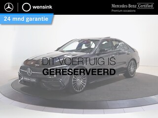 Mercedes-Benz C-klasse 180 Star Edition AMG Line | Panoramadak | Memory | Elektrische achterklep | Keyless | 360 camera |