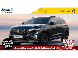Renault Espace E-Tech full hybrid 200 esprit Alpine 7p. | NU met € 8.000,- Zeeuw & Zeeuw voorraadkorting! | NU met GRATIS 5 jaar fabrieksgarantie | Financier tegen slechts 2,9% rente