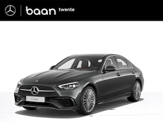 Mercedes-Benz C 300 e Business Solution AMG | Smartphone-integratie | Memorypakket | Panoramadak | 360 Camera | Trekhaak | Stoelverwarming | Spiegelpakket