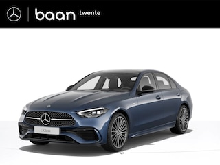 Mercedes-Benz C 300 e Business Solution AMG | Smartphone-integratie | Memorypakket | Panoramadak | 360 Camera | Trekhaak | Stoelverwarming | Nightpakket | Spiegelpakket