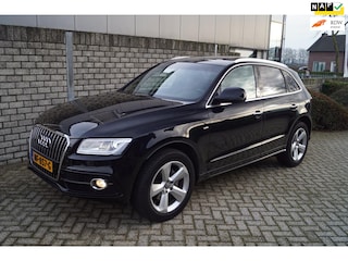 Audi Q5 2.0 TFSI Quattro S Line Autom Panodak Half Leder/Stof Sportst Navi Clima Xenon Cruise 2x PDC LMV Trekh ENZ NL Auto.