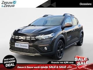 Dacia Sandero Stepway 100PK TCe ECO-G Extreme | DEMO | Camera | Climate Control | Cruise Control | Apple CarPlay/Android Auto | Armsteun | Full LED | Parkeersensoren | Lichtmetalen Velgen |