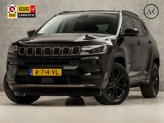 Jeep Compass 4xe 240 Plug-in Hybrid Electric Upland 240Pk Automaat (VIRTUAL COCKPIT, APPLE CARPLAY, GROOT NAVI, 360 CAMERA, LEDER, SPORTSTOELEN, ADAPTIVE CRUISE, GETINT GLAS, NIEUWSTAAT)