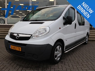Opel Vivaro 2.0 CDTI L2 114 PK 6-PERS DUBBEL CAB. + STANDKACHEL | NAVI | AIRCO | TREKHAAK