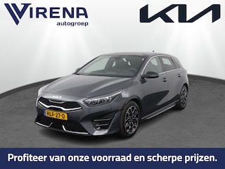 Kia Ceed 1.5 T-GDi GT-Line - Schuif-/kanteldak - Stoel-/stuurverwarming - Cruise Control - Apple CaPlay/Android Auto - Fabrieksgarantie tot 04-2032