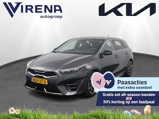 Kia Ceed 1.5 T-GDi GT-Line - Schuif-/kanteldak - Stoel-/stuurverwarming - Cruise Control - Apple CaPlay/Android Auto - Fabrieksgarantie tot 04-2032