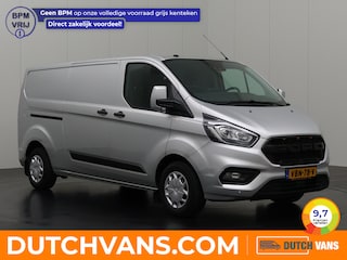 Ford Transit Custom 2.0TDCI 130PK Lang | Euro 6 | Navigatie | Camera | Trekhaak | Airco | Cruise | 3-Zits