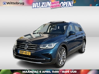 Volkswagen Tiguan 1.4 TSI eHybrid Elegance / AUTOMAAT/ PANO/ TREKHAAK/ DIGITAL DASH/ CRUISE/ CLIMA/ STOELVERWARMING/ NAVI/ APP-CONNECT/ PARK. SENSOREN + CAMERA