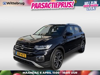 Volkswagen T-Cross 1.0 TSI Style / AUTOMAAT/ TREKHAAK/ FULL-LED/ DIGITAL DASH/ CRUISE/ APP-CONNECT/ NAVI/ PARK. SENSOREN/ CLIMA/ STOELVERWARMING