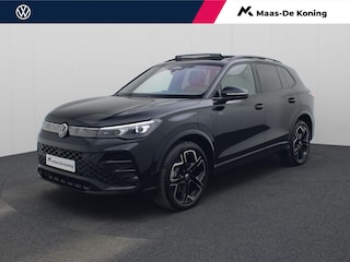 Volkswagen Tiguan 1.5eHybrid 200kW/272PK R-Line Black Style · Leder · Harman Kardon · Panoramadak · Trekhaak · 360gr Camera · Stuur & Stoelverwarming · Garantie t/m 14-04-30 of 100000km.