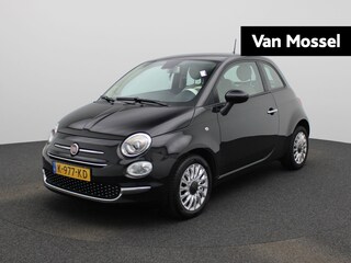 Fiat 500 1.0 Hybrid Lounge | Airco | Apple Carplay / Android Auto | DAB Radio | Lichtmetalen Velgen |
