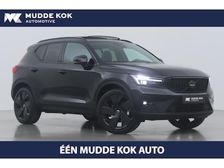 Volvo XC40 B3 Ultra Black Edition | Panoramadak | ACC | Trekhaak | 360° Camera | Stoel+Stuurverwarming