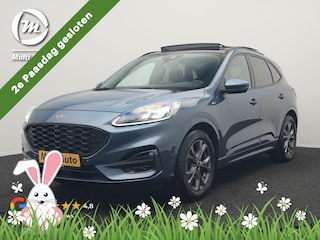 Ford Kuga 1.5 EcoBoost ST-Line X 150pk Dealer O.H. 1800kg Trekgewicht | Panodak | Adaptive Cruise | 360 Camera | Bang & Olufsen | Alcantara Sportstoelen & Stuur Verwarmd | Apple Carplay | Keyless | Blis | Navigatie | DAB |