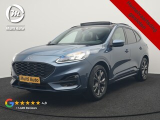 Ford Kuga 1.5 EcoBoost ST-Line X 150pk Dealer O.H. 1800kg Trekgewicht | Panodak | Adaptive Cruise | 360 Camera | Bang & Olufsen | Alcantara Sportstoelen & Stuur Verwarmd | Apple Carplay | Keyless | Blis | Navigatie | DAB |