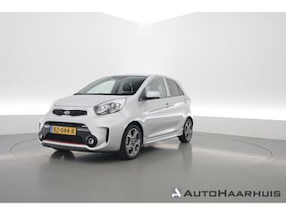 Kia Picanto 1.2 CVVT SportsLine | Orig. NL | 4-Cilinder | Stuur-Stoelverw. | Nav | Climate | PDC | Led | Bluetooth | Leder+stof V