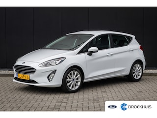 Ford Fiesta 1.0 EcoBoost Titanium | 100% dealer onderhouden | Navigatie incl. bluetooth | Cruise control | Climate controle | DAB - audio
