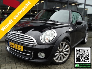Mini Cooper Cabrio 1.6 Chili | 72.735 KM NAP | LEDER | STOELVERWARMING | CRUISE CONTROL | CLIMATE CONTROL |