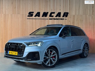 Audi Q7 60 TFSI e quattro S Competition PANO|LUCHTVERING|TREKHAAK|HUD|B&O|AMBIENT|360 CAM|ALARM|STOELVENTILATIE|MASSAGE|21 INCH