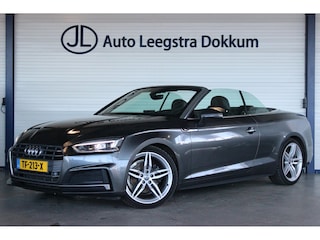 Audi A5 Cabriolet 2.0 TFSI MHEV S-Line Edition Airscarf | NL-Auto | Camera | Virtual Cockpit | Leder | Carplay | B&O | 19" LMV | PDC V+A