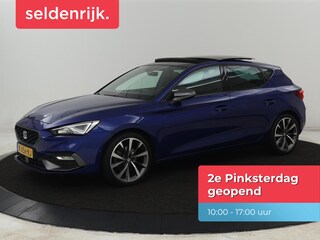Seat Leon 1.0 TSI FR Launch Edition | Panoramadak | Trekhaak | Stoelverwarming | Camera | Carplay | Navigatie | Sfeerverlichting | Adaptive cruise | Keyless | Full LED | Dodehoek detectie