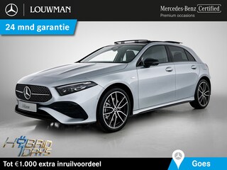 Mercedes-Benz A-klasse 250 e Business Solution AMG | Nightpakket | AMG Line Plus pakket | Parkeerpakket met 360°-camera | KEYLESS GO | Head-up display | Dodehoekassistent | Stoelverwarming voor | Licht- en zicht pakket |