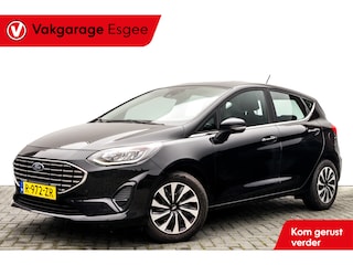 Ford Fiesta 1.0 124 PK EcoBoost Hybrid Titanium | Clima | PDC V/A | Sport stoelen | | Keyless | Cruise | Rijstrooksensor | Carplay/Android |