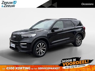 Ford Explorer 3.0 V6 EcoBoost PHEV ST-Line 7 Persoons | Panoramadak | Trekhaak | Stoelkoeling/Verwarming | Dodehoek detectie | Adapt. Cruise Control | 12 maanden garantie! |
