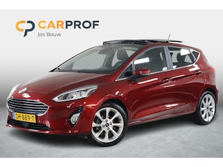 Ford Fiesta 1.0 EcoBoost Titanium Clima | Schuifdak | Adaptieve Cruise Control | B&O Geluid | Volle auto!