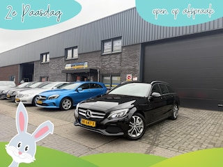 Mercedes-Benz C-klasse Estate 350 e Lease Edition | 12MND GARANTIE | LED | LEDER |  BURMESTER | LUCHTVERING | TREKHAAK | CRUISE | LMV |