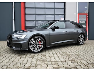 Audi A6 Avant S-Line 55 TFSI e S-Line Quattro Competition | Pano | 360 | Head-Up | Softclose | Keyless | Stoelverwarming voor&achter | Ambient Plus | Virtual Cockpit | ACC | Lane Assist | Elektrische Trekhaak | Stuurwielverwarming | Matrix Led | Virtual P