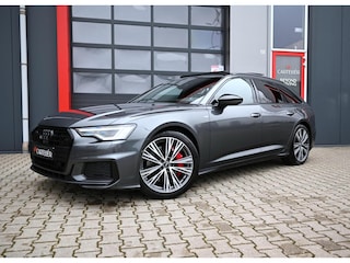 Audi A6 Avant S-Line 55 TFSI e S-Line Quattro Competition | Pano | 360 | Head-Up | Softclose | Keyless | Stoelverwarming voor&achter | Ambient Plus | Virtual Cockpit | ACC | Lane Assist | Elektrische Trekhaak | Stuurwielverwarming | Matrix Led | Virtual P