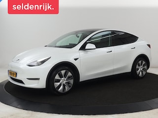 Tesla Model Y Long Range AWD 75 kWh | SOH 94% | Panoramadak | Autopilot | Stoelverwarming | Leder | 360 Camera | Achterbankverwarming | Keyless | Navigatie | Full LED