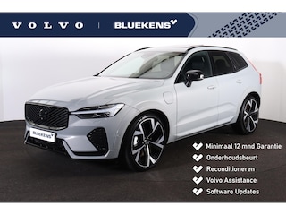 Volvo XC60 T8 Recharge AWD Ultra Black Edition - Luchtvering - Panorama/schuifdak - IntelliSafe Assist & Surround - 360º Camera - Bowers & Wilkins audio - Adaptieve LED koplampen - Verwarmde voorstoelen, stuur & achterbank - Parkeersensoren voor & achter - Elektr. bedienb. voorstoelen met geheugen - Geventileerde voorstoelen - Head up display - Draadloze tel. lader - Extra getint glas - Elektr. inklapbare trekhaak - 22' LMV