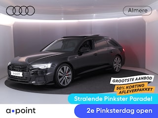 Audi A6 Avant 55 TFSI e quattro Pro Line S Competition 367 pk S-tronic | Navigatie | Panoramadak | Parkeersensoren | Achteruitrijcamera | Lederen bekleding | Stoelverwarming | S-Line |