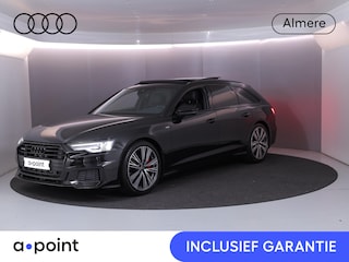 Audi A6 Avant 55 TFSI e quattro Pro Line S Competition 367 pk S-tronic | Navigatie | Panoramadak | Parkeersensoren | Achteruitrijcamera | Lederen bekleding | Stoelverwarming | S-Line |