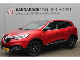 Renault Kadjar 1.2-130pk TCe Extase. Mooie ruime en luxe hoogzitter ! Leder, 19 Inch velgen, Camera, Trekhaak, Stoelverwarming,