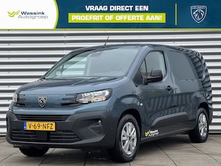 Peugeot Partner EV 50kWh 136pk L2 | Achteruitrijcamera | Cruise Control | 3-Zits | Laadruimte betimmerd