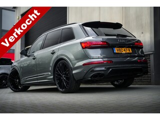 Audi Q7 4.0 TFSI V8 508 pk SQ7 Quattro 7p S-Line / HD-Matrix-Laser/ Pano-Dak/ B&O-3D/ Head-Up/ Lucht-Vering/ 4-Wielsturing/ RS-Stoelen/ Soft-Close/ 23'' LMV