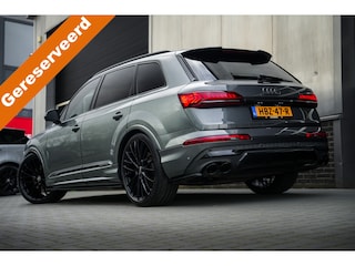 Audi Q7 4.0 TFSI V8 508 pk SQ7 Quattro 7p S-Line / HD-Matrix-Laser/ Pano-Dak/ B&O-3D/ Head-Up/ Lucht-Vering/ 4-Wielsturing/ RS-Stoelen/ Soft-Close/ 23'' LMV