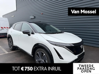 Nissan Ariya Evolve 66 kWh | 2WD | 22 KW Charger | 20'' Inch Velgen | Nieuw uit voorraad leverbaar!