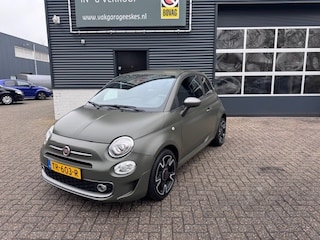 Fiat 500 0.9 TwinAir Turbo Sport. Nav./PDC Mat Groen